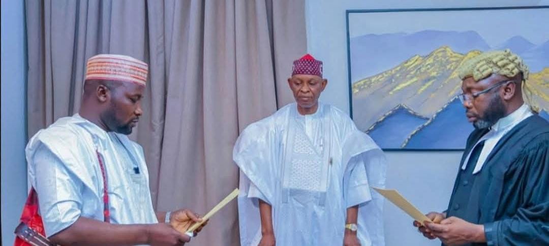 Court Verdict: Gov. Yusuf Swears In Ali Musa Hard Worker as Kumbotso Council Chairman