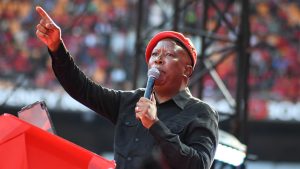 South Africa’s Malema Sentenced to Five Years Over Firearms Offences