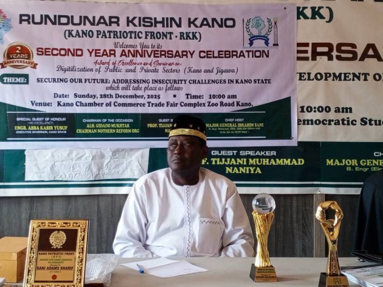 Kano Patriotic Front Champions Tree Planting, Youth Innovation, Education