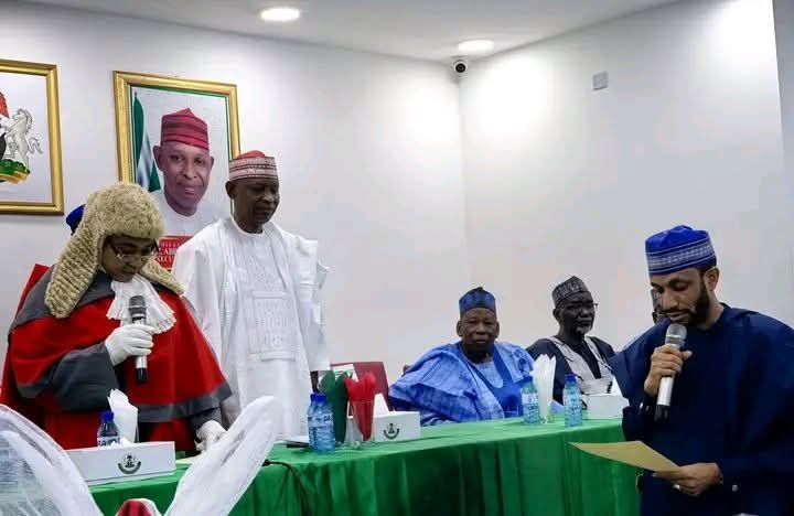 Murtala Garo Sworn In as Kano Deputy Governor at Government House