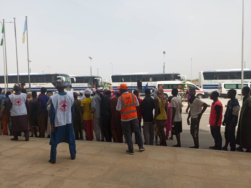 NEMA receives 497 stranded Nigerians from Niger Republic