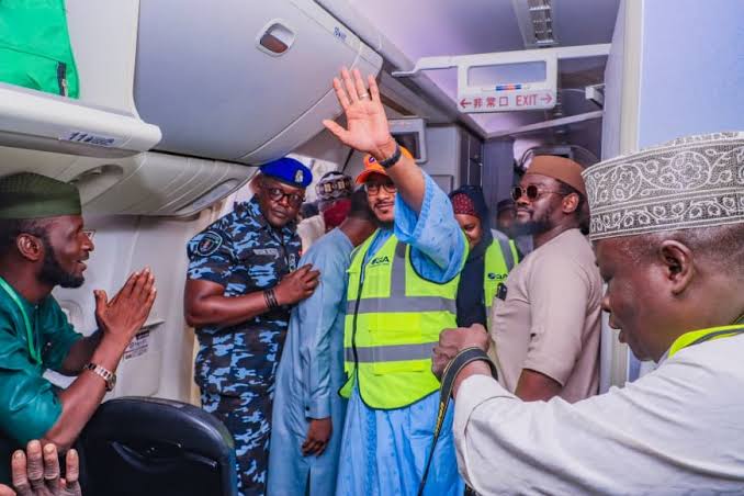 Zamfara Records First Hajj Flight from Gusau International Airport